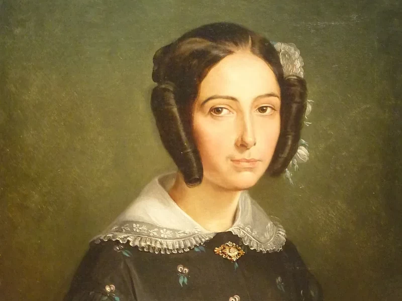 1807-Félix Barret - Presunto ritratto di Madame de Kergariou